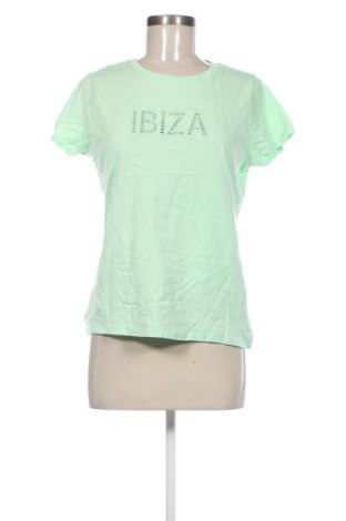 Damski T-shirt City life, Rozmiar L, Kolor Zielony, Cena 45,99 zł