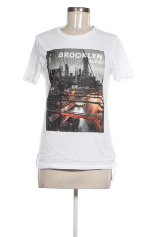 Дамска тениска Clockhouse, Размер S, Цвят Бял, Цена 8,18 €