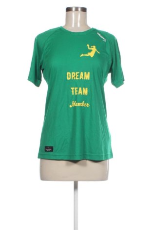 Дамска тениска Craft, Размер M, Цвят Зелен, Цена 14,31 €