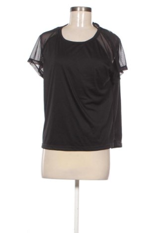 Γυναικείο t-shirt Crivit, Μέγεθος M, Χρώμα Μαύρο, Τιμή 8,99 €