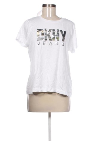 Дамска тениска DKNY Jeans, Размер L, Цвят Бял, Цена 17,89 €