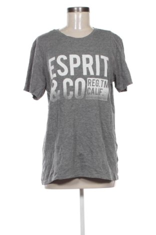 Γυναικείο t-shirt Esprit, Μέγεθος L, Χρώμα Γκρί, Τιμή 11,99 €
