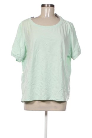 Damski T-shirt Essentials by Tchibo, Rozmiar XL, Kolor Zielony, Cena 45,99 zł