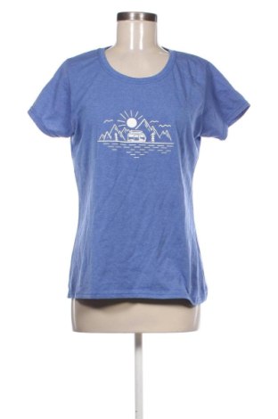 Damen T-Shirt Fruit Of The Loom, Größe XL, Farbe Blau, Preis € 9,99