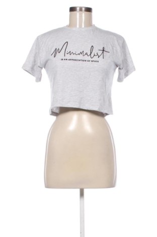 Дамска тениска FullaModa, Размер L, Цвят Сив, Цена 9,00 €