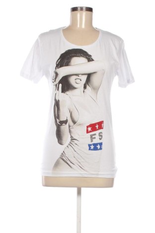 Дамска тениска Fullstop., Размер M, Цвят Бял, Цена 14,00 €