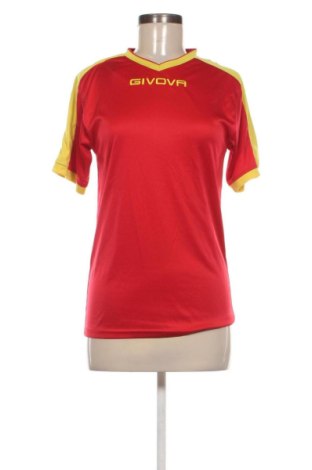 Damski T-shirt Givova, Rozmiar S, Kolor Czerwony, Cena 37,99 zł