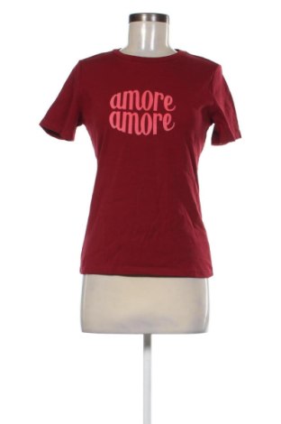 Damski T-shirt Grace & Mila, Rozmiar L, Kolor Czerwony, Cena 48,99 zł