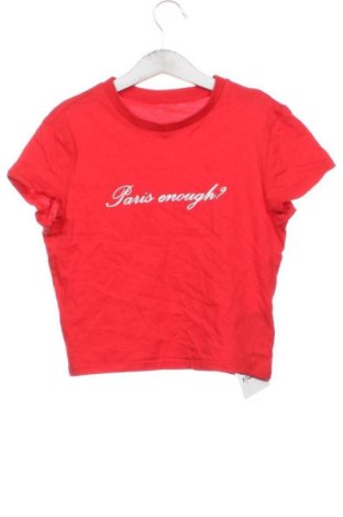 Γυναικείο t-shirt H&M, Μέγεθος XXS, Χρώμα Κόκκινο, Τιμή 10,99 €