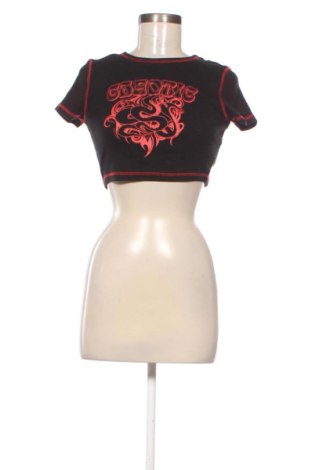 Дамска тениска H&M Divided, Размер S, Цвят Черен, Цена 9,20 €