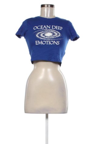 Damen T-Shirt H&M Divided, Größe S, Farbe Blau, Preis € 11,99