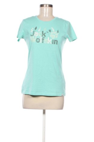 Damen T-Shirt Jack Wolfskin, Größe M, Farbe Grün, Preis 17,99 €