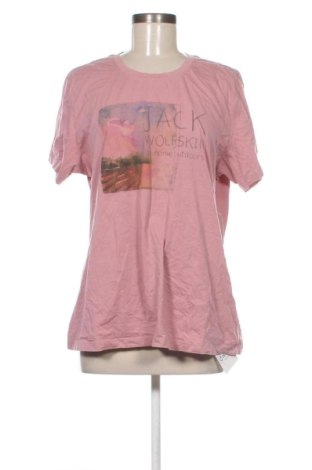 Damski T-shirt Jack Wolfskin, Rozmiar XXL, Kolor Popielaty róż, Cena 72,99 zł