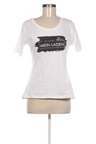 Damski T-shirt James & Nicholson, Rozmiar L, Kolor Biały, Cena 45,99 zł