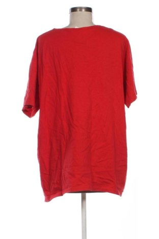 Γυναικείο t-shirt Janina, Μέγεθος 3XL, Χρώμα Κόκκινο, Τιμή 7,99 €