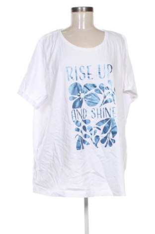 Γυναικείο t-shirt Janina, Μέγεθος XXL, Χρώμα Λευκό, Τιμή 10,99 €