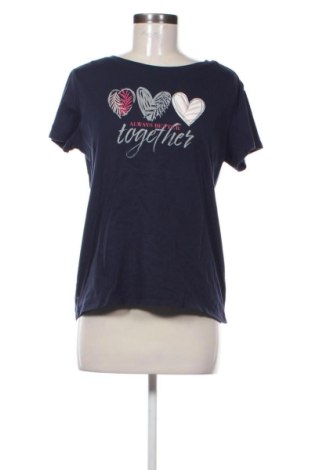 Γυναικείο t-shirt Janina, Μέγεθος M, Χρώμα Μπλέ, Τιμή 10,99 €