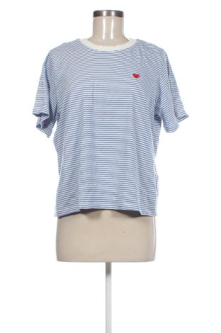 Γυναικείο t-shirt Jdy, Μέγεθος L, Χρώμα Μπλέ, Τιμή 10,99 €