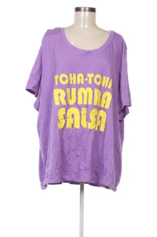 Дамска тениска Kiabi, Размер 4XL, Цвят Лилав, Цена 9,20 €