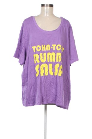 Дамска тениска Kiabi, Размер 4XL, Цвят Лилав, Цена 7,66 €