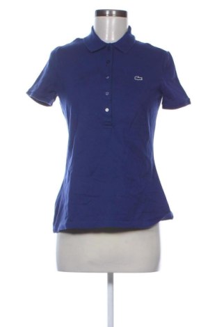 Γυναικείο t-shirt Lacoste, Μέγεθος M, Χρώμα Μπλέ, Τιμή 25,99 €