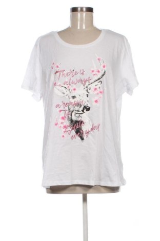 Дамска тениска Laura Torelli, Размер XL, Цвят Бял, Цена 9,20 €