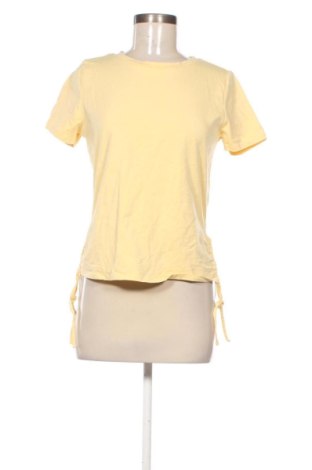 Damski T-shirt Laura Torelli, Rozmiar M, Kolor Żółty, Cena 45,99 zł