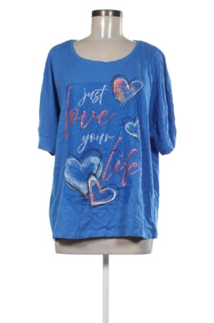 Dámske tričko Laura Torelli, Veľkosť XL, Farba Modrá, Cena  10,95 €