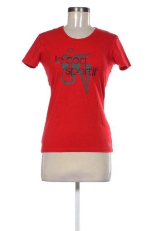 Damen T-Shirt Le Coq Sportif, Größe S, Farbe Rot, Preis 17,99 €