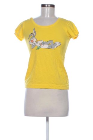 Γυναικείο t-shirt Liu Jo, Μέγεθος S, Χρώμα Κίτρινο, Τιμή 33,99 €
