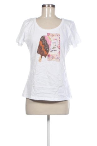 Damski T-shirt Liu Jo, Rozmiar M, Kolor Biały, Cena 127,99 zł