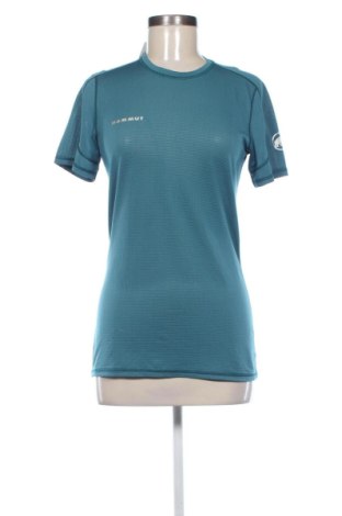 Γυναικείο t-shirt Mammut, Μέγεθος S, Χρώμα Μπλέ, Τιμή 25,99 €