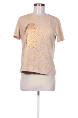 Дамска тениска Mohito, Размер XS, Цвят Бежов, Цена 9,00 €