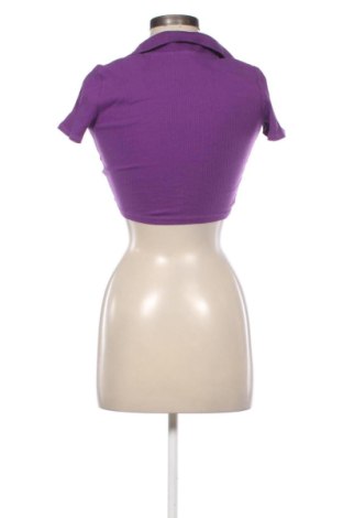 Γυναικείο t-shirt Monki, Μέγεθος S, Χρώμα Βιολετί, Τιμή 9,99 €
