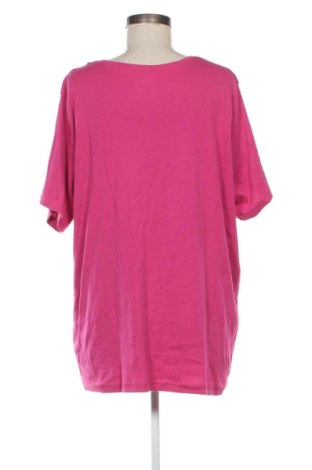 Γυναικείο t-shirt Ms Mode, Μέγεθος 3XL, Χρώμα Ρόζ , Τιμή 10,99 €