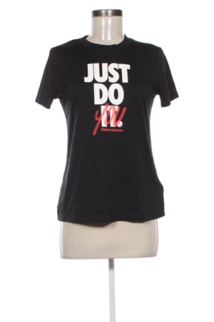 Damen T-Shirt Nike, Größe L, Farbe Schwarz, Preis 16,99 €