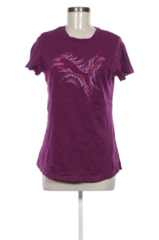 Damski T-shirt PUMA, Rozmiar S, Kolor Fioletowy, Cena 72,99 zł