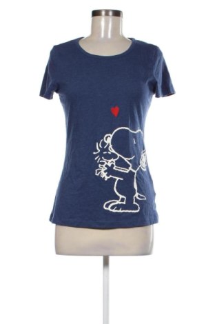 Dámske tričko Peanuts, Veľkosť XS, Farba Modrá, Cena  8,95 €