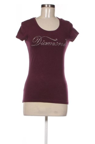 Damen T-Shirt Piazza Italia, Größe M, Farbe Lila, Preis 11,99 €
