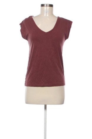 Дамска тениска Pieces, Размер XS, Цвят Червен, Цена 7,66 €