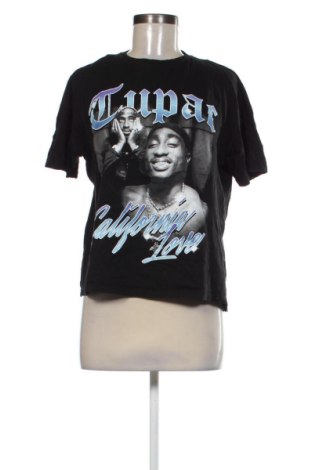 Γυναικείο t-shirt Pull&Bear, Μέγεθος S, Χρώμα Μαύρο, Τιμή 8,99 €