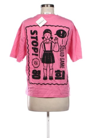 Дамска тениска Pull&Bear, Размер M, Цвят Розов, Цена 9,20 €