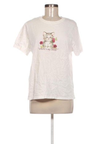 Damski T-shirt Pull&Bear, Rozmiar L, Kolor Kolorowy, Cena 45,99 zł