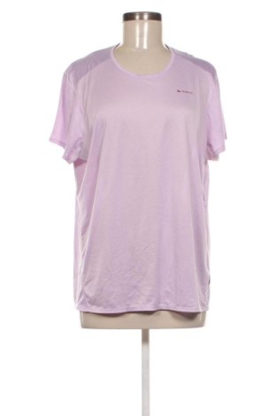 Damski T-shirt Quechua, Rozmiar XL, Kolor Fioletowy, Cena 37,99 zł