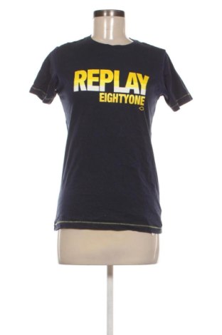 Női póló Replay, Méret S, Szín Kék, Ár 10 119 Ft