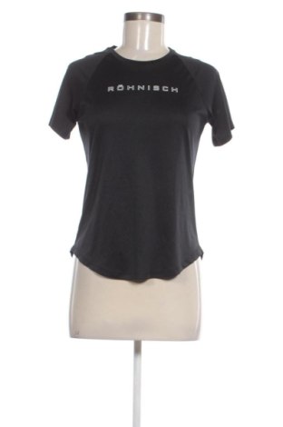 Γυναικείο t-shirt Rohnisch, Μέγεθος XS, Χρώμα Μαύρο, Τιμή 16,99 €