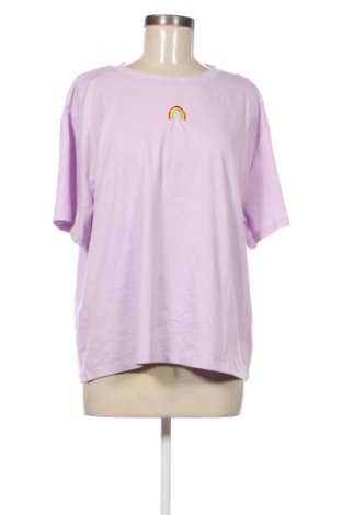 Damen T-Shirt SHEIN, Größe L, Farbe Lila, Preis 11,99 €