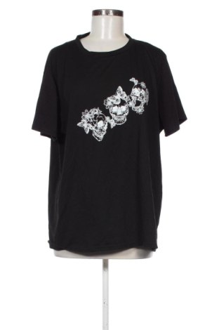 Дамска тениска SHEIN, Размер XXL, Цвят Черен, Цена 9,20 €