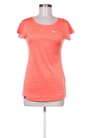 Γυναικείο t-shirt Salewa, Μέγεθος M, Χρώμα Πορτοκαλί, Τιμή 21,00 €