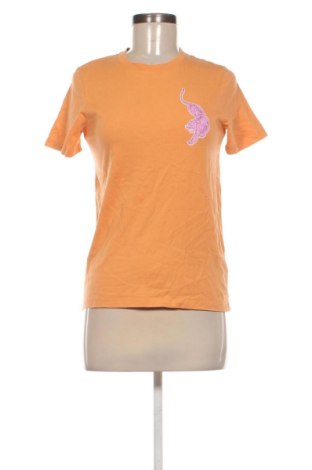 Damski T-shirt Seven Sisters, Rozmiar XXS, Kolor Pomarańczowy, Cena 45,99 zł